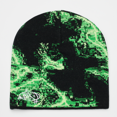 K1X Czapka zimowa Laser Skully green