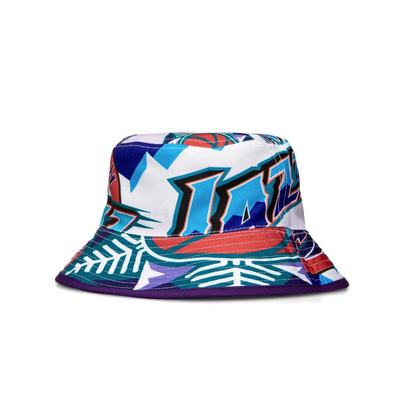Mitchell & Ness Utah Jazz Neo Cycle Reversible Bucket HWC purple