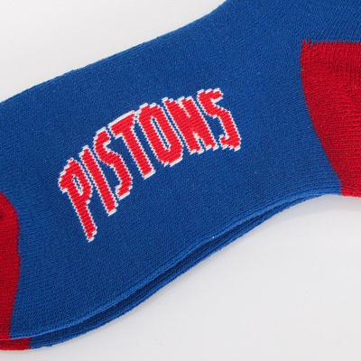 FBF socks NBA Detroit Pistons A501 Team Color