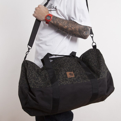 Carhartt torba Adams Duffle panther print / cypress / black
