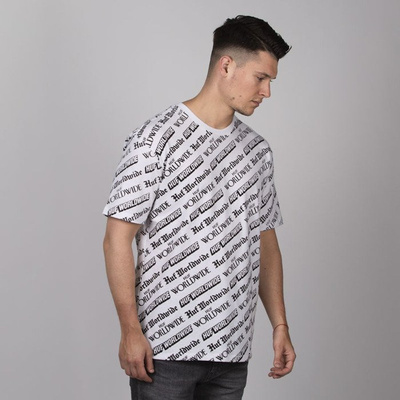 HUF Fake News S/S Tee white
