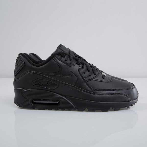 Sneakers buty Nike Air Max 90 Leather black / black (302519-001)