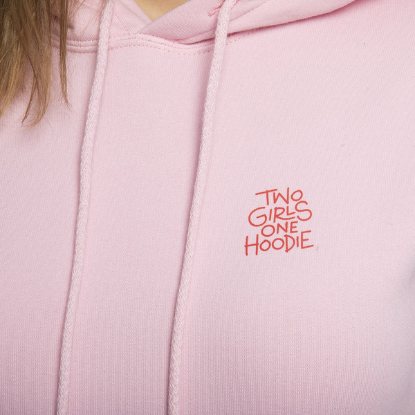 Bluza damska Two Girls One Hoodie Pink Slavic Skate różowa