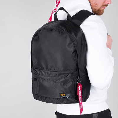 Plecak Alpha Industries Crew Backpack czarny