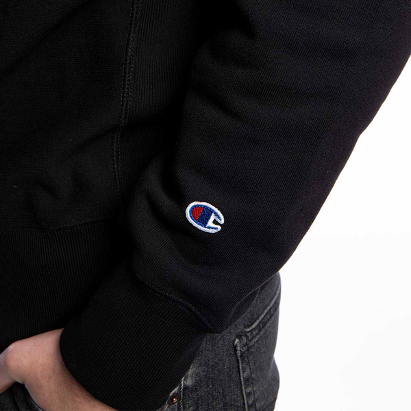 Bluza Champion Half Zip-Up Reverse Weave Sweatshirt czarna (214678-KK001)