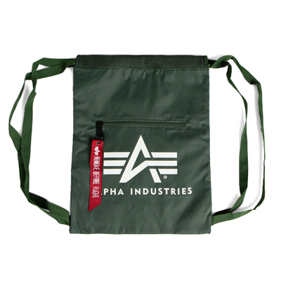 Worek Alpha Industries Alpha Gym Bag zielony