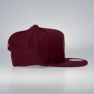Mitchell & Ness cap snapback Cleveland Cavaliers burgundy Twill Circle Patch