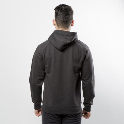 Carhartt WIP Hooded Chase Sweat asphalt / gold