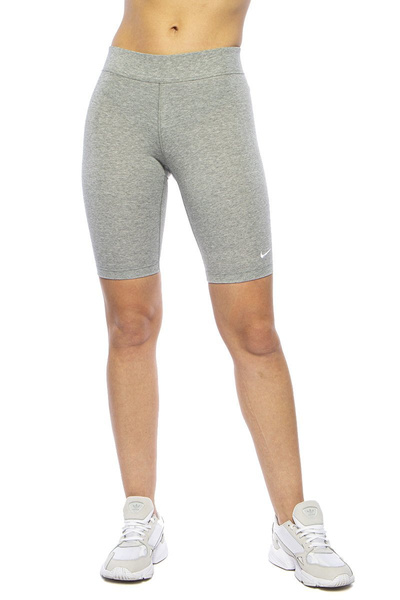Szorty damskie Nike W NSW Essential Lbr Mr Biker Short szare