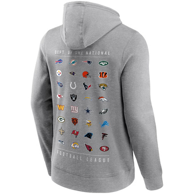 Sweatshirt Fanatics All Team Graphic Hoodie grey