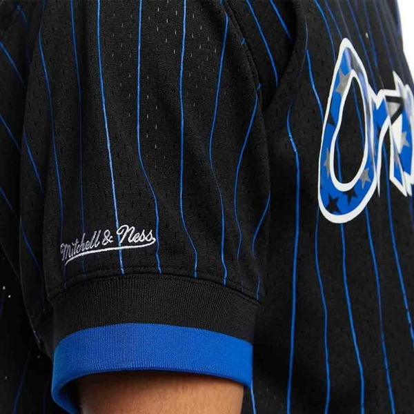 Koszulka Mitchell & Ness Orlando Magic #1 Penny Hardaway black Name & Number Mesh Crewneck