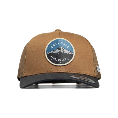 Columbia Mesh Snap Back Hat brown