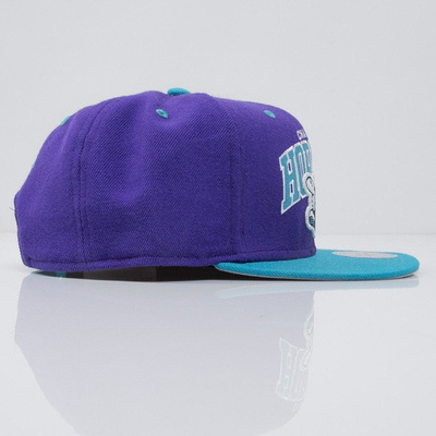 Mitchell & Ness cap snapback Charlotte Hornets purple Team Arch NA80Z