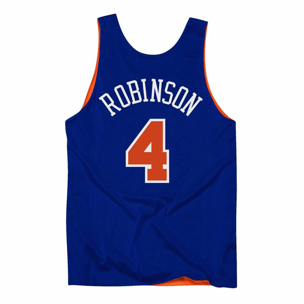 Koszulka Mitchell & Ness New York Knicks #4 Nate Robinson Reversable Player Tank niebieska