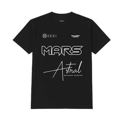 Koszulka Majors Mars T-shirt czarna