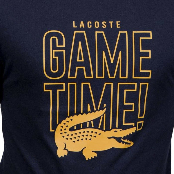 Koszulka Lacoste Jersey Tennis T-shirt navy