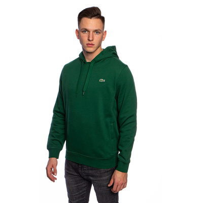 Bluza Lacoste Sport Hooded Fleece Sweatshirt zielona