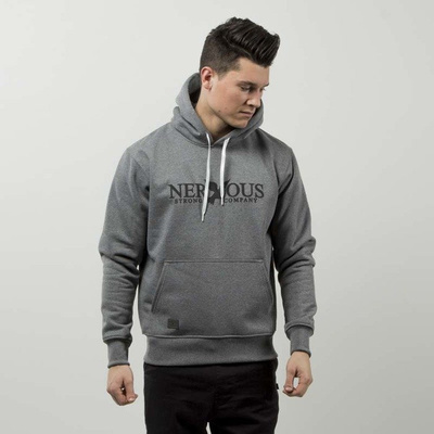 Nervous bluza sweatshirt Hood Classic grey