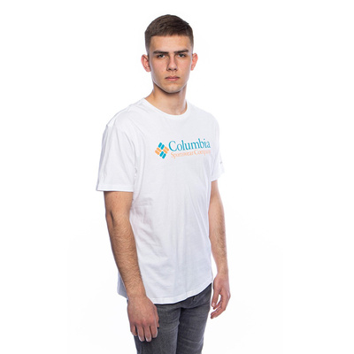 Columbia CSC Basic Print Logo T-shirt white