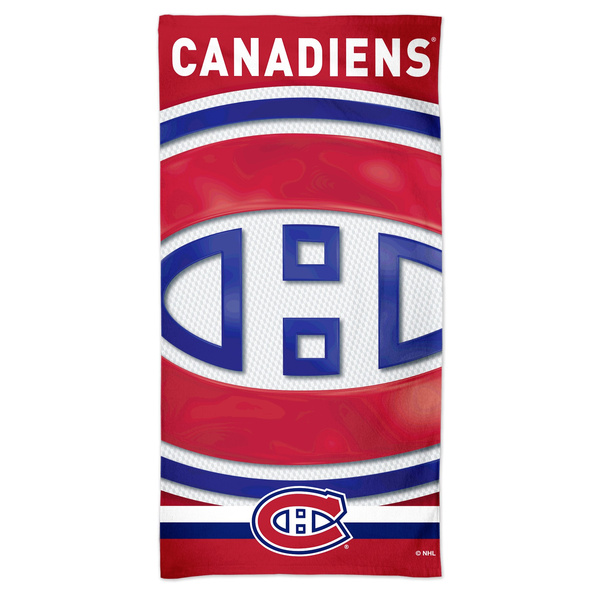 WinCraft NHL Spectra Beach Towel 30x60 Montreal Canadiens