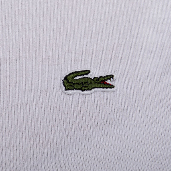 Koszulka damska Lacoste Women's Crew Neck Premium Cotton T-shirt biała