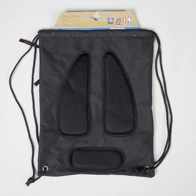 Forever Collectibles drawstring bag Chicago Bulls Diagonal Zip black / black