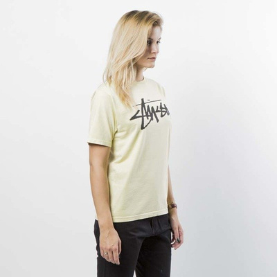 Stussy Old Stock Pig. Dyed Tee WMNS yellow