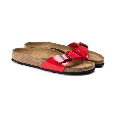 Slide WMNS Birkenstock Madrid BS Narrow Fit patent cherry (1019460)