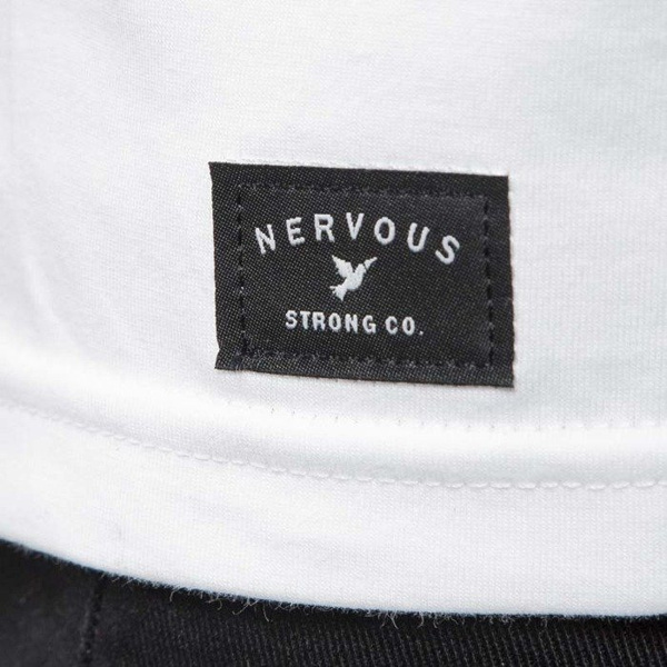 Nervous koszulka longsleeve Poster black / white