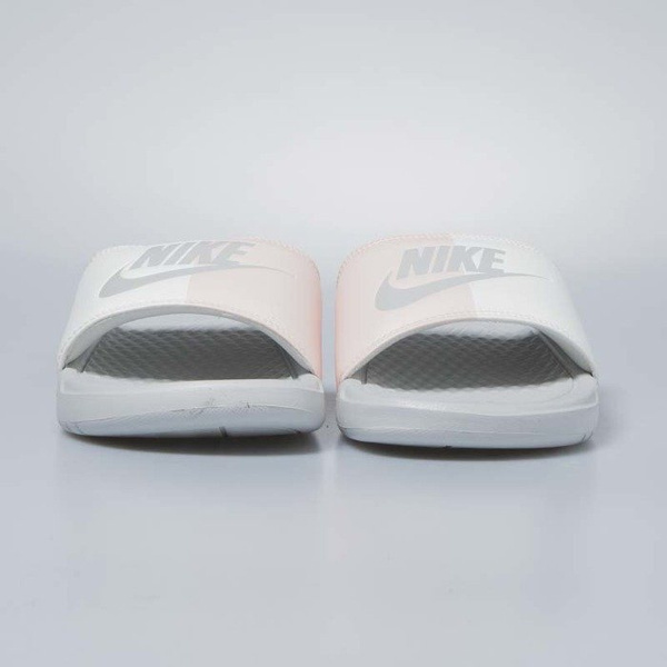 Klapki damskie Nike Benassi JDI light bone / light bone - sail 343881-005