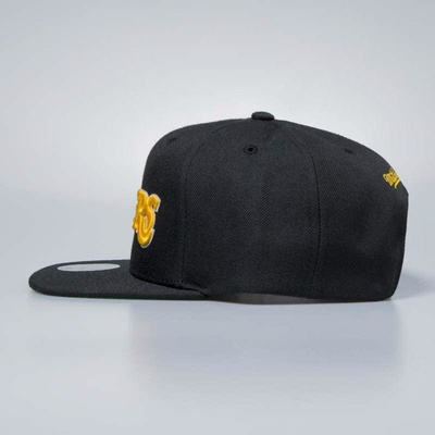 Cap Mitchell & Ness snapback Los Angeles Lakers black Wool Solid / Solid 2