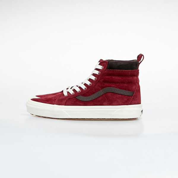 Sneakers buty damskie Vans SK8-Hi Mte bkng/chocolatetrt (VN0A4BV7XKL1)