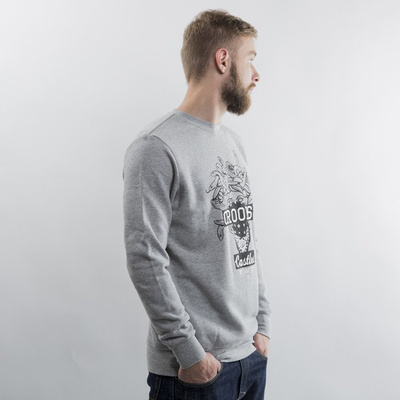 Crooks & Castles crewneck Brigand heather grey