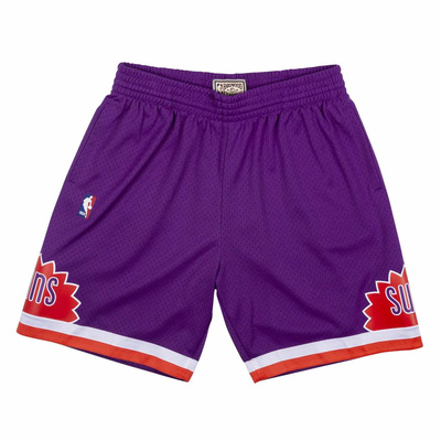 Szorty Mitchell & Ness Phoenix Suns 91' Swingman Shorts fioletowe