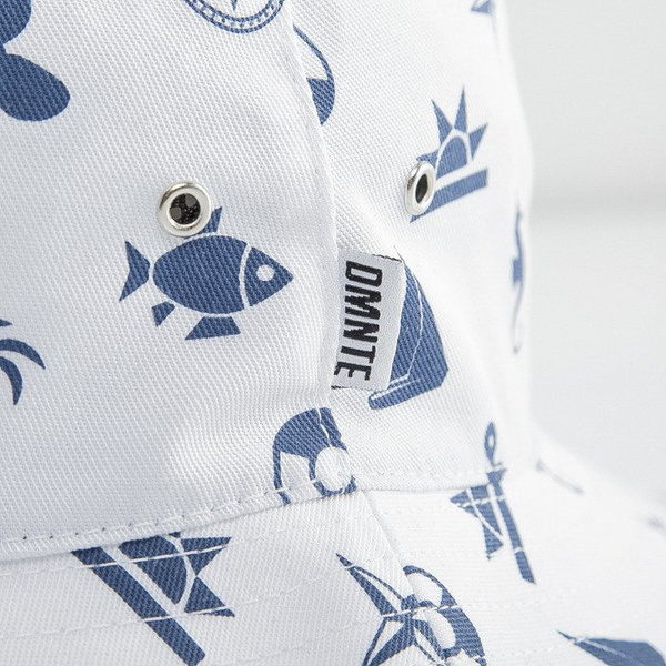 Diamante Wear kapelusz bucket hat Marine white
