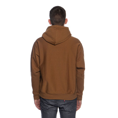 Carhartt WIP Hooded American Script Sweat hamilton brown