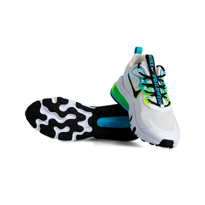 Sneakers buty Nike Air Max 270 React WW białe (CK6457-100)