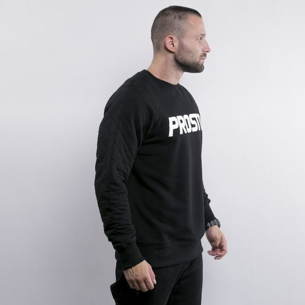 Prosto bluza crewneck KL Sweatshirt Broad black