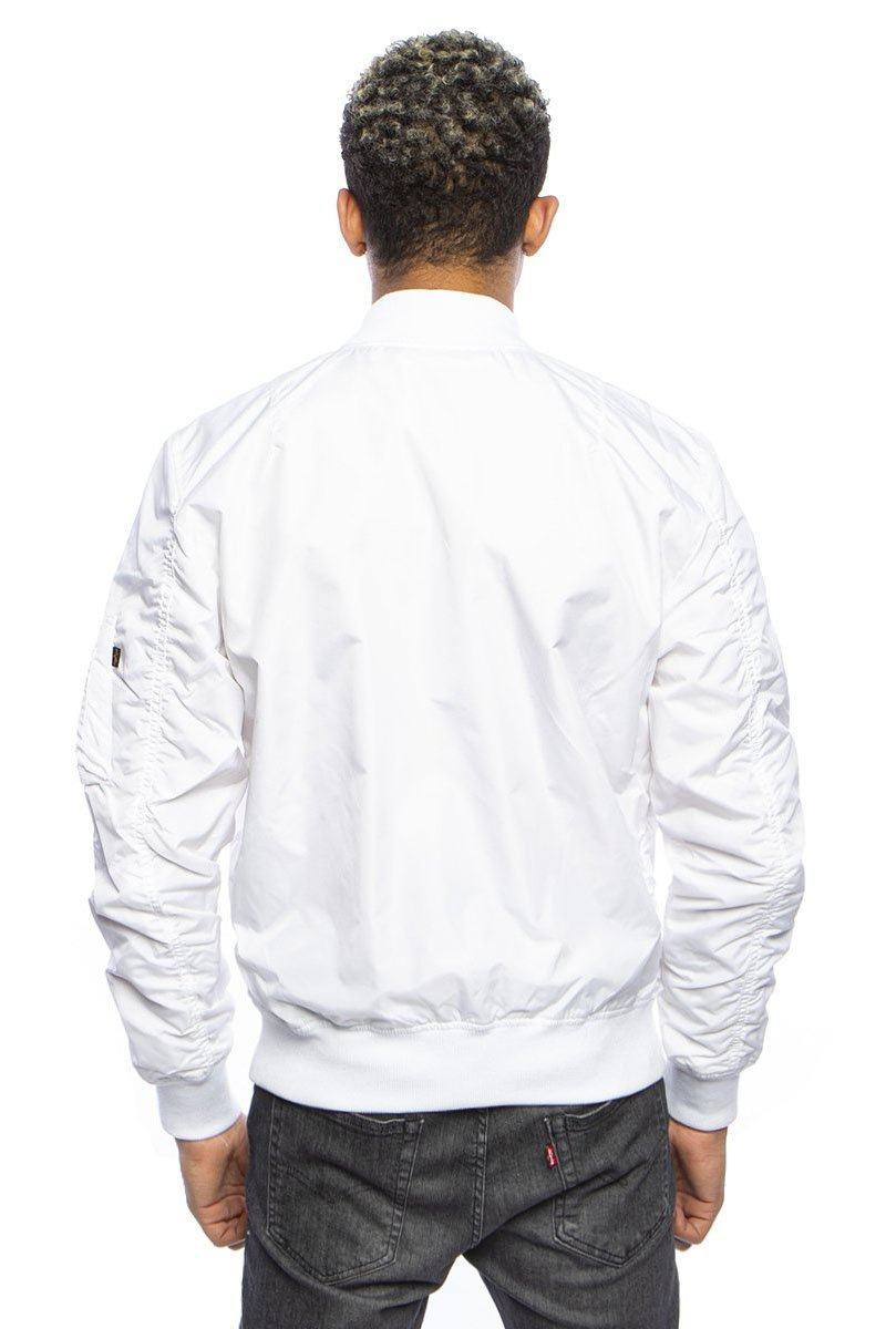 Alpha Industries Bomber Jacket MA-1 Nasa Reversible II white