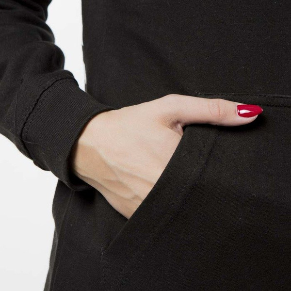 Bluza damska Unleashed Flag Hoodie black