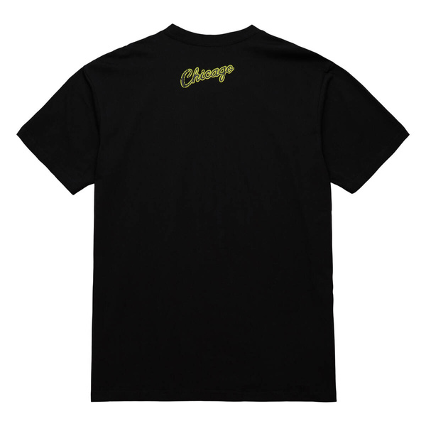 Koszulka Mitchell & Ness HW Neon Pop Player SS Tee Vintage Logo Dennis Rodman black