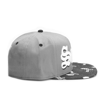 Cayler & Sons White Label snapback Saints Cap grey / black / white (WL-CAY-SS16-13)