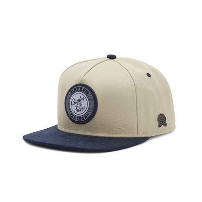 Czapka Cayler & Sons Copper Label Vinyl Cap sand / navy