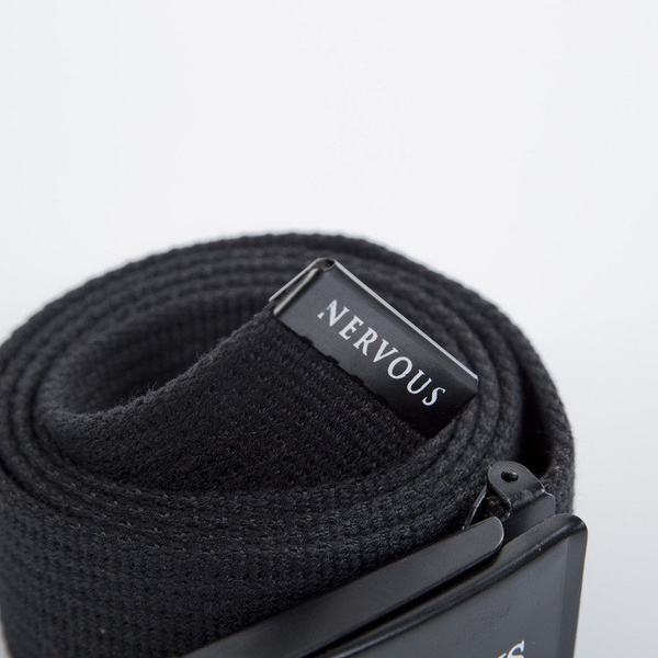 Nervous pasek Parc.Classic black / black