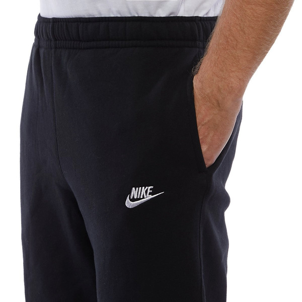 Spodnie dresowe Nike Club Fleece Sweatpants czarne