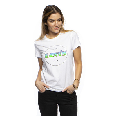 WMNS T-shirt Levi's The Perfect Tee Circle white