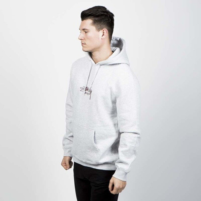 Sweatshirt Stussy Design App. Hood grey heather
