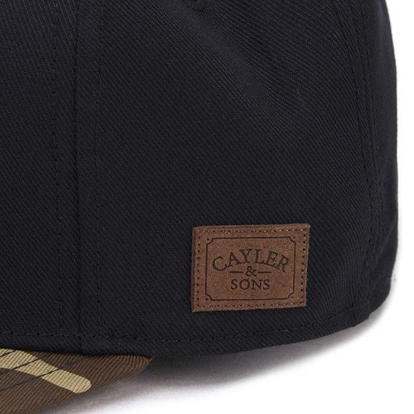 Czapka Cayler & Sons C&S WL Trust Lux Cap black/woodland
