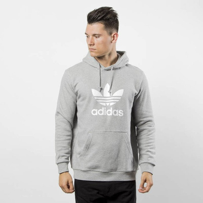 Sweatshirt Adidas Originals Trefoil Hoody medium grey heather DT7963