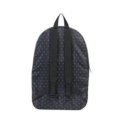 Herschel backpack Packable Daypack black gridlock 10076-01595